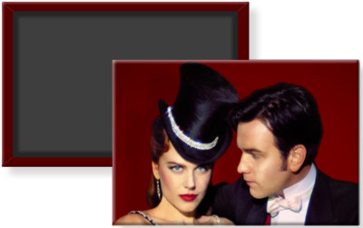 Moulin Rouge 2001 Musical Film Christian Satine Image Fridge Magnet 2 x 3
