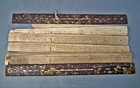 Antique Southeast Asian Buddhist Palm-leaf Manuscript Book Parabaik