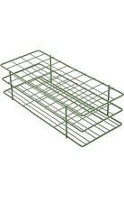 Poxygrid Wire Test Tube Rack 18-20mm 40 places GREEN