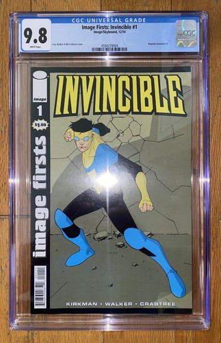 Only 1 On eBay Invincible #1 Image Firsts CGC 9.8 Ultra Rare 1st Invincible WOW!