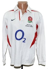 ENGLAND 2003 RUGBY UNION SHIRT JERSEY WORLD CUP WINNERS NIKE SIZE L ADULT