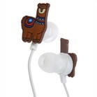 ALPACA FUNKY NOVELTY HEADPHONES EARPHONES EARBUDS HEADSET NEW & GIFT BOXED