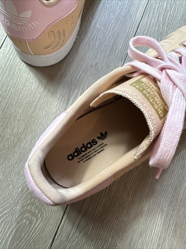 Adidas Stan Smith Embroidered Floral Halo Blush Women’s Sneakers Size 10.5 New - Picture 5 of 7