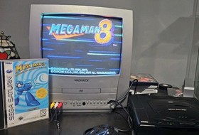 Mega Man 8: Anniversary Collector's Edition Sega Saturn Capcom Rockman Reg Card 