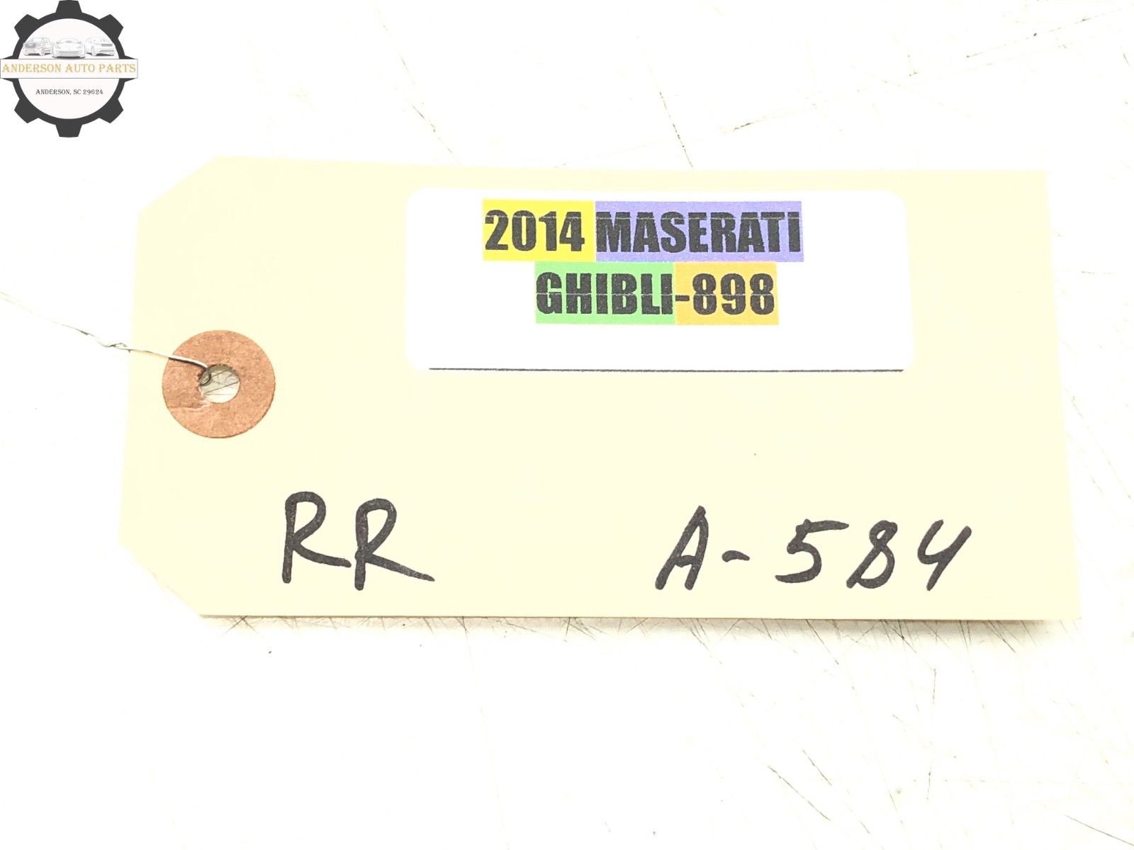 2014-2024 MASERATI GHIBLI S Q4 RIGHT PASS REAR SEAT BELT SEATBELT RETRACTOR OEM