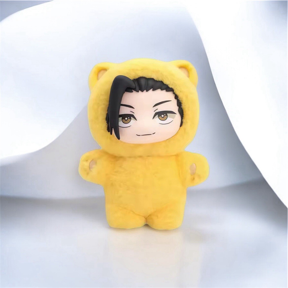 Peluche Suguru Geto Jujutsu Kaisen de 15 cm pour décorer votre bureau de geek