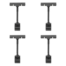 4 Pcs Marketing Sign Stand Merchandise Display Holder Plastic Clips