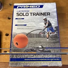 LaCrosse LAX Solo Trainer Primed Base Rebound Cord 2 Lacrosse Balls FREE SHIP