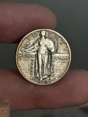 1929- S Standing Liberty Quarter #1