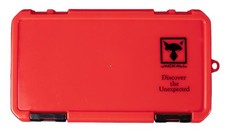 JACKALL Cushion Ty Rubber Box, Normal Type, Red