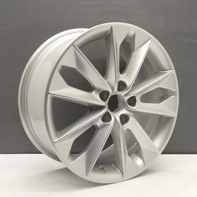 SEAT Ibiza 16" Aluminium Felge 7J ET43 OEM Silber Alu 6J0601025N X1 - Bild 1 von 4