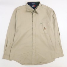 Vintage Tommy Hilfiger Flag Button Up Shirt Size XL