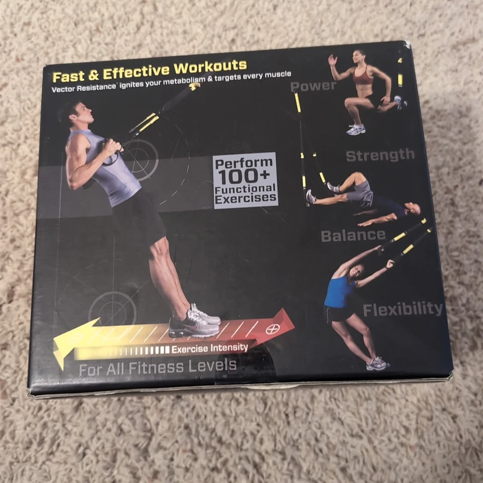 Sistema de entrenamiento de suspensión para el hogar TRX Pro Pack excelente Foto 2 de 4