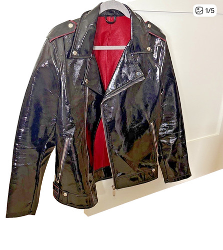 Zara Faux Leather Badass Biker Jacket