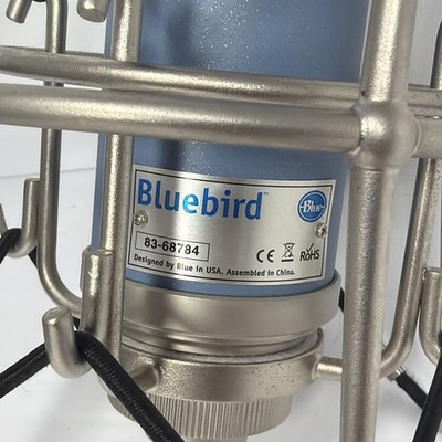 田舎の社畜　レア 完動 BlueMicrophones BlueBird Bluebird SL Studio Condenser Microphone Blue W/Shock Mount 83