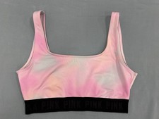 Victorias Secret PINK Ultimate Lightly Lined Pink Sports Bra S Small