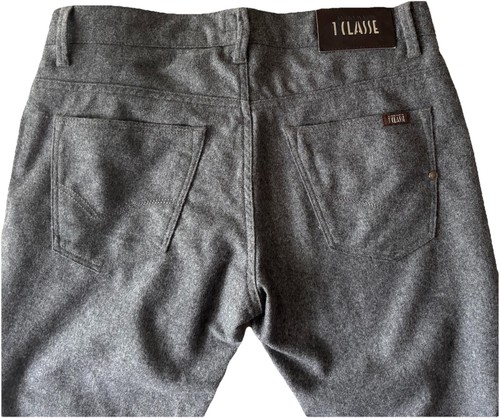 1A Classe Alvero Martini-Slim Fit Wool Blend 5 Pocket Casual Pant-Size 33-NEW - Picture 12 of 14