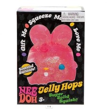 NeeDoh Jelly Hops Scented Super Solid Squish Bunny Anti-Anxiety Squeeze /New Box