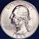 1959-D Washington Silver Quarter Ch BU