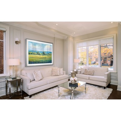 Partly Cloudy I-Framed Giclee Print