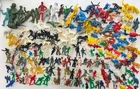 Huge lot of Small Plastic Toys 1950’s-80s Soldiers Dinosaurs Animals Horses Marx