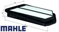 Mahle LX2617 Luftfilter Luftfiltereinsatz FüR Honda