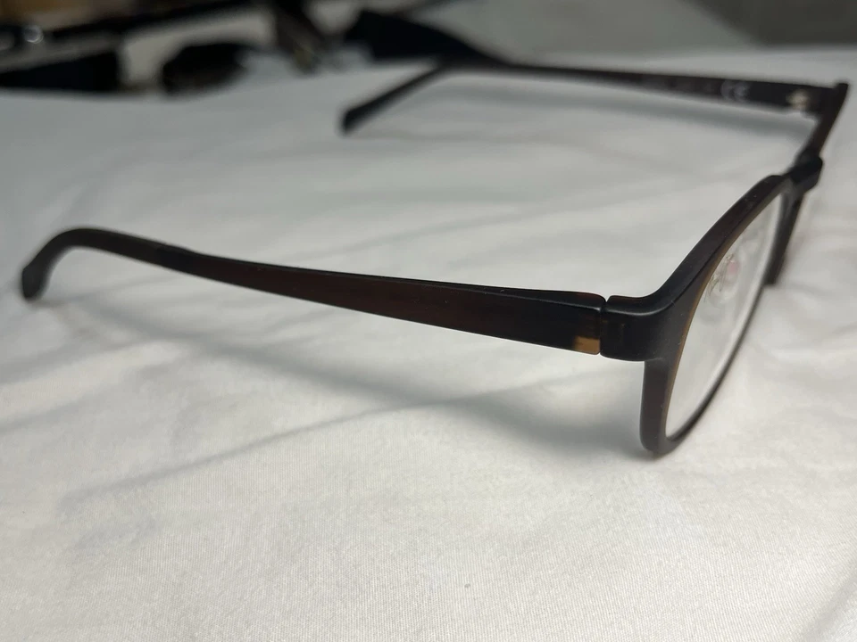 Apenas armações de óculos Maui Jim, MJO 2612-26M, 48-21-147, marrom, fabricado no Japão - Imagem 3 de 4