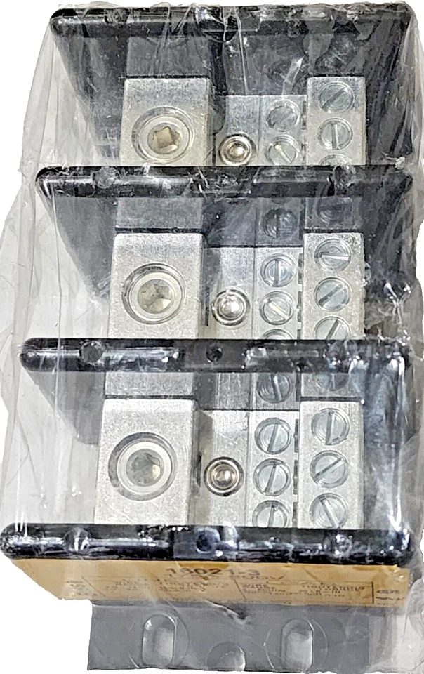 Bussmann 16021-3, 160213, 3-Pole 175 Amp Fuse Block 600Vac (New no Box) - Image 4 of 4