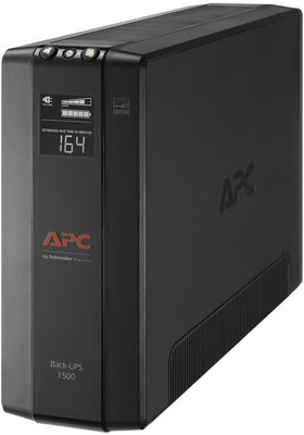 APC Back-UPS Pro 1500VA UPS, 10 Outlets, LCD, Battery Backup & Surge Protector