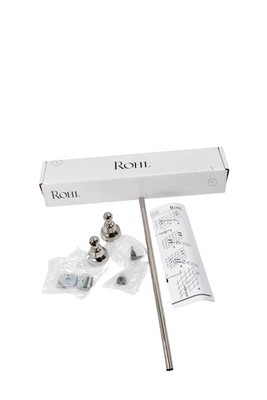 Rohl Cisal Towel Bar 18 Inch Wall Mount Polished Nickel CIS1/18PN Made in Italy