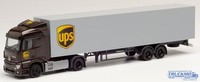 Herpa Ups Mercedes Benz Actros Streamspace Koffer-Sattelzug 311359