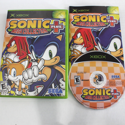 #ad Sonic Mega Collection Plus Microsoft Xbox 2004 CIB Complete w Manual $12.95