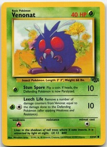 Venonat 63/64 Jungle Unlimited Common