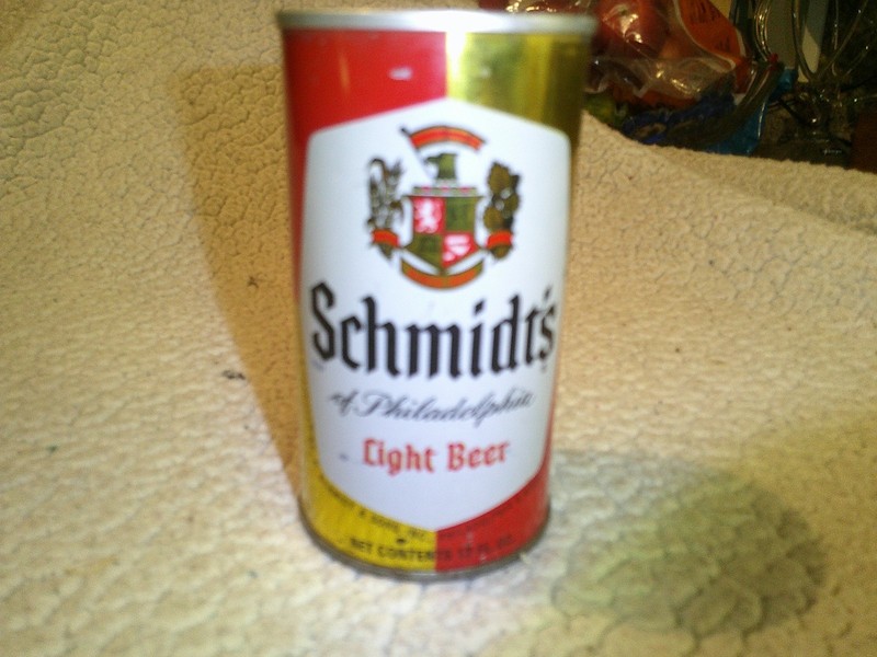 Vintage 1960's Beer Can Schmidt's of Philadelphia Light Beer