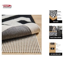 Strong Rug Pad Gripper, 4x6 FT, Designed, Grips Help Keep Area Rugs Safe and...