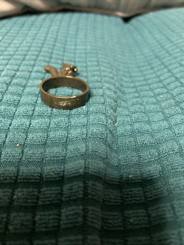 Vintage Messing Eichhörnchen Mode Statement Ring - Bild 5 von 5