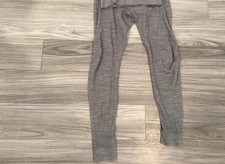 Fruit of the Loom Women's Thermal Pants, Grey, Size M 8-10 