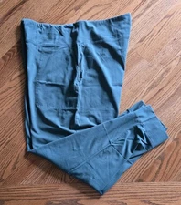 Life Is Good Active Travel Sweat Pants Women's Size XL Teal Green #71