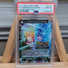 Determined Super Saiyan Son Gohan PSA 10 Judge Vol 1 Dragon Ball Super #P-016