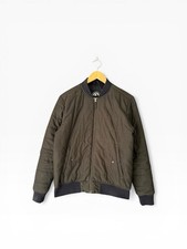 Giordano Quilted Bomber Jacket Olive Green Fu...