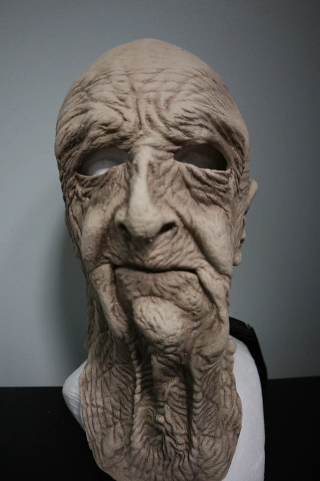 Grandpa Old Man - Zagone Studios "Dead Guy" Realistic Supersoft Handmade Mask - Image 3 of 4