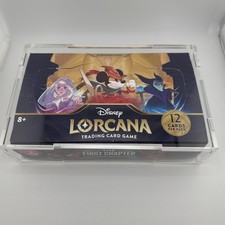 Lorcana First Chapter Booster Box Sealed 1st Print Wave One 052423CM1 Acrylic