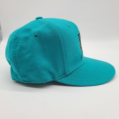 Sombrero De Colección Florida Marlins Teal New Era 5950 Diamond Collection Talla 6 7/8 - Imagen 4 de 9