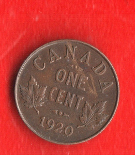 CANADA 1 CENT 1920