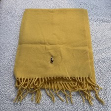 Polo Ralph Lauren Scarf Lambswool Butter Yellow