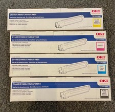 42918981 - 42918982 - 42918983 - 42918984 OKI TONER CARTRIDGES SET 1 ea. color 