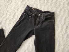 LEVI STRAUSS CO LOT 511 PREMIUM Men's Jeans Size W28 L30 Slim Black