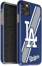 FOCO MLB Los Angeles Dodgers Hybrid Case for iPhone 11 Pro, X & XS (5.8")