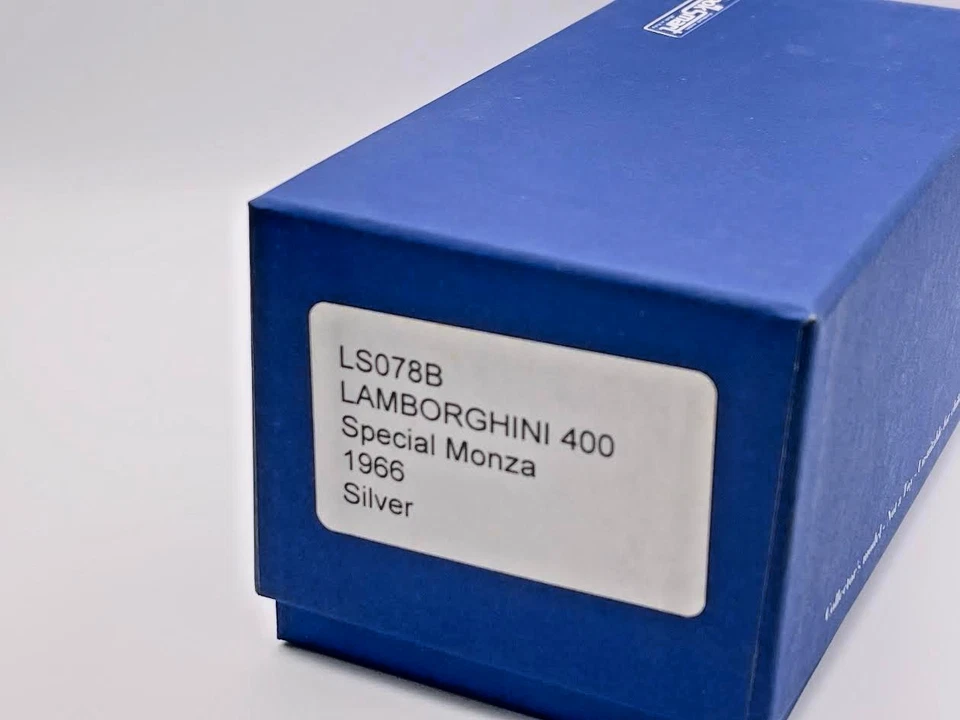 Looksmart Lamborghini 400 Special Monza 1966 plata 1:43 LS088b equivale a BBR MR Foto 3 de 4