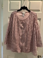 Alfred Dunner Women's Plus Size 2 Piece Set